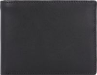 Esquire Frankfurt Portemonnee RFID-bescherming Leer 11 cm - Horizontaal - Zwart