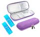 Kit isolant pour insuline pour diabétiques avec 2 poches de glace