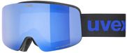 Uvex Pwdr FM Lunettes de ski Unisexe Adultes Noir mat Bleu