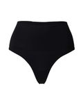 Chantelle Smooth Comfort String met Hoge Taille Zwart