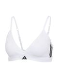 adidas Sportswear TRIANGLE WRAP BRALETTE - Sport Active Essentials Cotton 3 Stripes - Dames Beha - Wit