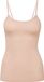 Calida Natural Comfort Spaghetti-Top Set van 1 Nude Maat 48-50