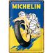 Nostalgic-Art Metalen Bord 20 x 30 cm Michelin - Motorcycle Bibendum