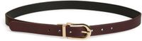 PIECES PCALEXIS REVERSIBLE JEANS BELT PU - Winetasting