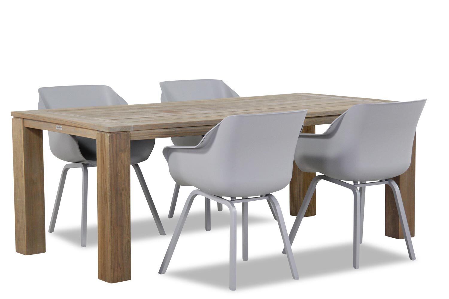 Hartman Sophie/Brighton 200 cm dining tuinset 5-delig - 7435147645662