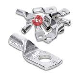 Kalitec 10 stuks HR10-6 standaard buiskabelschoenen 10 mm² M6