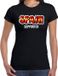 Bellatio Decorations Shoppartners Bv Zwart Spain fan t-shirt voor dames - M
