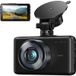 iZEEKER Caméra embarquée iZEEKER GD100 1080p - Écran 3 pouces - Vision nocturne, grand angle 170°, capteur G