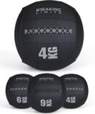 Breaking Limits Wall Ball Pro - 4 kg - Zwart