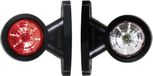 Fristom Markeringslicht Rechts, Links 12 V, 24 V Rood, Wit