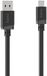 Hama 00201805 USB-kabel USB 2.0 USB-A stekker, USB-micro-A stekker 3 m Zwart
