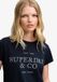 Superdry Luxe Casual Classic T-shirt Dames Baumwolle Blauw Maat 6