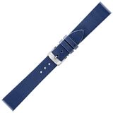 Morellato PMX062ZANTE16 Save The Nature Horlogeband - 16mm Blauw Leer Unisex Volwassenen Gesp