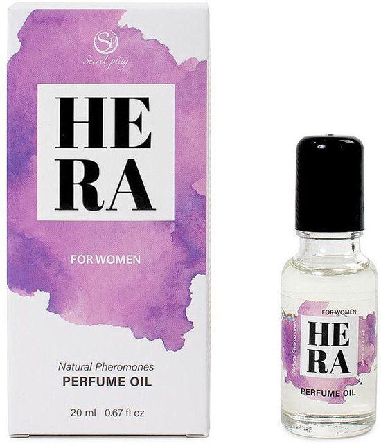 Secret play Hera - Parfumolie - Natuurlijke feromonen - 20 ML - Vrouwen - Aromatisch