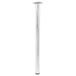 Wagner meubelpoot / tafelpoot / meubelvoet Classic Retro - Ø 30 x 500 mm, geïntegreerde schroefplaat 60 x 60 mm, binnendraad Ø 10 mm, verchroomd staal - 12155001