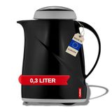 Helios Wave Picco Vacuüm Kruik Zwart 0.3 Liter