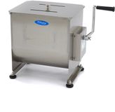 Maxima Vleesmenger - 30 L - 25 Kg Vlees - Enkele As - Handmatig