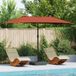 Maison Exclusive - Parasol de jardin, 385 x 209 x 244 cm, polyester et acier