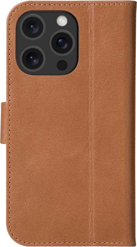Dbramante1928 Copenhagen Bookcase voor de Apple iPhone 16 Pro - Bruin