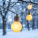 Esotec Chaîne d'éclairage solaire à ampoules Shining Bulbs Lampes Boules 102180