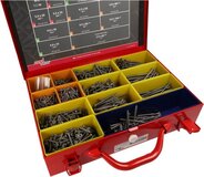 Dynaplus 1294-delige Schroevenset in koffer - Verzinkt - Torx - Spaanplaatschroeven