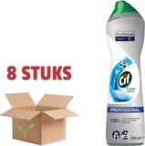 Cif Professional Schuurmiddel Original 750ml x 8
