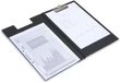 Rapesco klembord-map, DIN A4, PVC-folie generfd, zwart