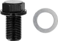 Restagraf - Drain Plug with Assembled Gasket - M14-1.50 x 23 mm - Steel - Compatible with Fiat, Honda, Hyundai, Kia, Land Rover, Mitsubishi (Certain Engines) - Ref. 221514 - Blister of 2