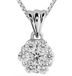 Orphelia HD-4208 - Hanger - 18 Karaat Witgoud / Diamant 0.13 ct