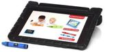 KidsCover iPad 10.2 housse pour enfants noir set - INCLUS stylus & protecteur d'écran en verre