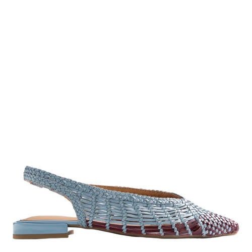 Gioseppo Magarini leren slingback loafers blauw