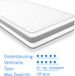 Droommatras Matras pocketvering 7 Comfort Zilver 140x190 dikte 24cm