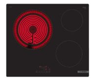 Bosch Serie 4 PKK611BB8E Keramische Kookplaat Zwart 60 cm 3 Zones
