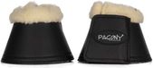 Pagony Chaussures à ressorts en fausse fourrure - Noir - Similicuir - Taille XL