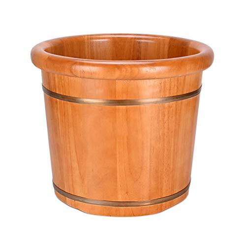 XXF-Shop Wooden Foot Basin, massief houten voet bad, Pedicure Bowl Spa Massage Pedicure Barrels Household voetenbad Barrel, stimulator (Color : B)