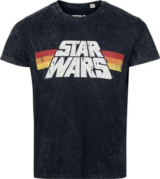 Star Wars Vintage Heren T-shirt - grijs - L