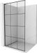 Mexen Kioto L Paroi de douche Walk-in 100 x 200 cm, grille noire, noir