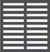 Combisteel Grille Milieu pour 7455.2250 - 7455.2258
