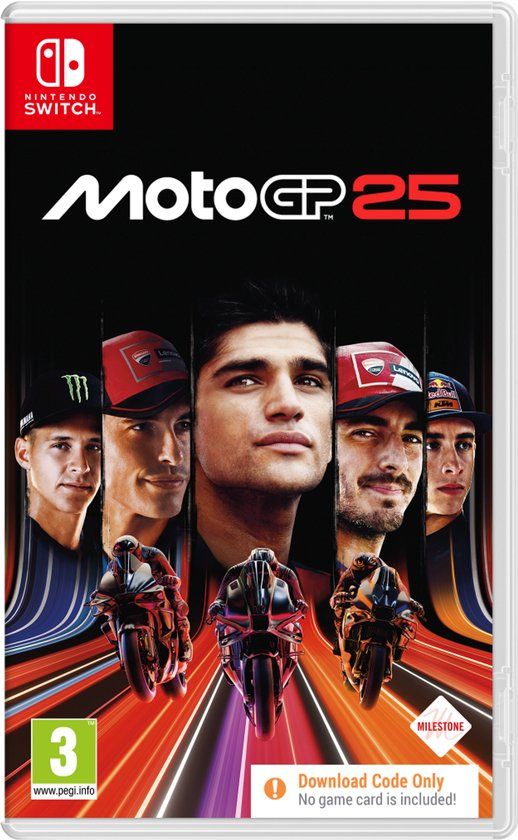 MotoGP 25 - Nintendo Switch - Day One Edition - Code in a box