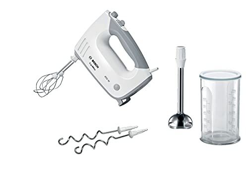 Bosch Ergomixx Handmixer, MFQ36470, 450 Watt, wit/grijs