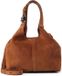 Coccinelle Sac à main en cuir Sac bandoulière C-Easy Handbag Suede Cognac / Marron cognac