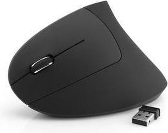 MediaRange MROS233 - Draadloze Linkshandige Muis - Zwart - 1600 DPI