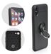 cofi1453® Coque de téléphone premium, coque subtile, coque bumper, anneau rotatif, TPU, support à 360 degrés, support, magnétique, convient pour l'extérieur, pour Huawei Y7 2019