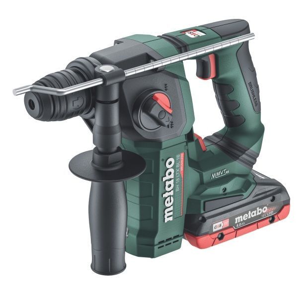 Metabo BH 18 LTX BL 16 - Boorhamer - 18V - 2x 4.0Ah accu - MetaBox
