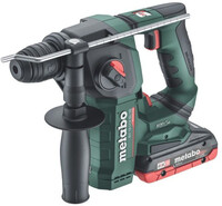 Metabo BH 18 LTX BL 16 18V Li-ion accu SDS-plus boorhamer set (2x 4.0Ah accu) in MetaBox - 1.3J