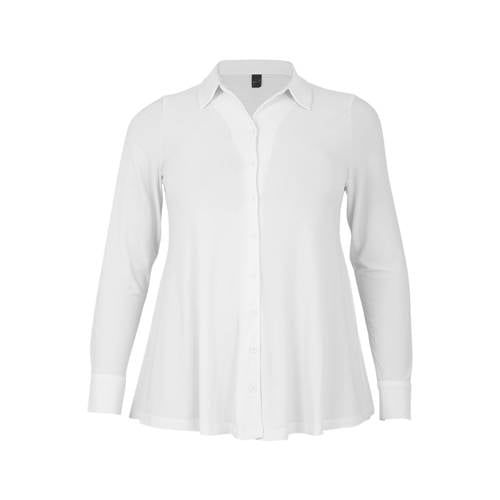 Yoek blouse wit