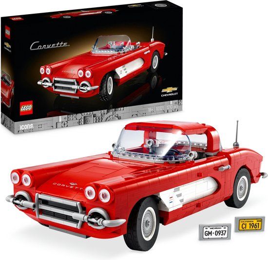 LEGO Icons Corvette - 10321 - Bouwset - 1210 Onderdelen - 18+