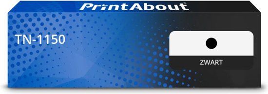 PrintAbout TN-1150 Zwart Toner cartridge Huismerk