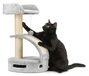 Elzusha - Arbre à griffer pour chat avec jouet et une hauteur de 58 cm