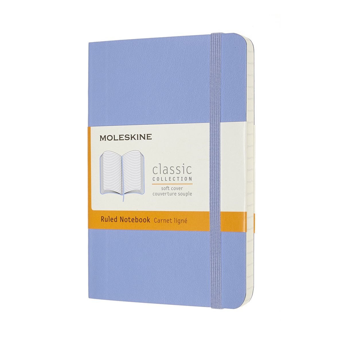 Moleskine Classic Notitieboek - Pocket - Softcover - Gelinieerd - Hortensia Blauw